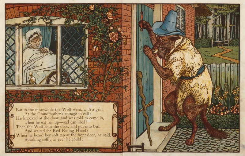 Red Riding Hood by Walter Crane