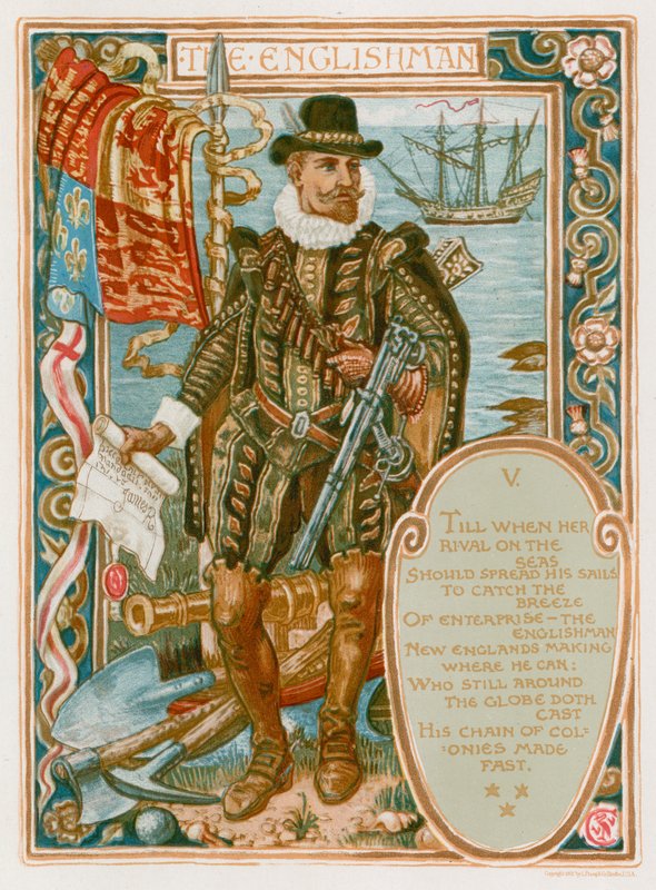 The Englishman by Walter Crane