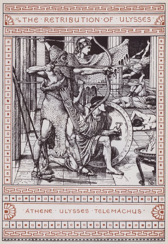 The Retribution of Ulysses by Walter Crane