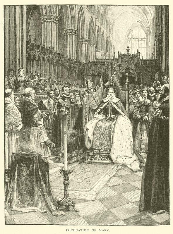Coronation of Mary by Walter Paget