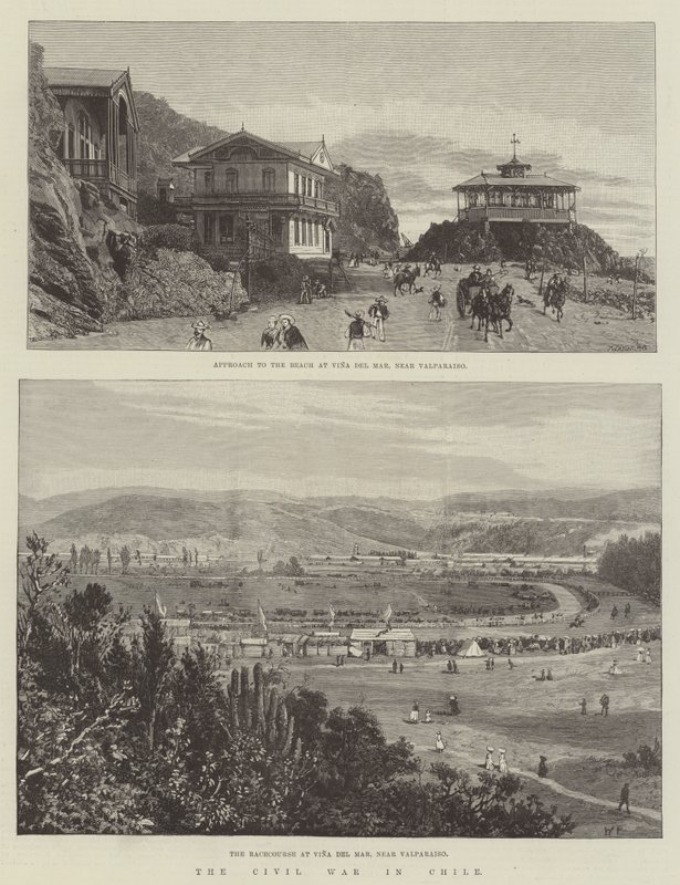 The Civil War in Chile by Walter Paget