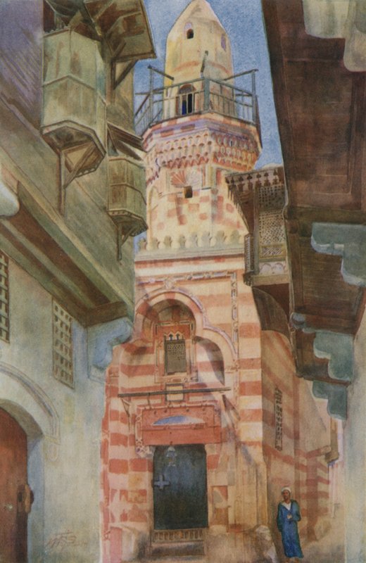A Side Street in Cairo by Walter Spencer Stanhope Tyrwhitt