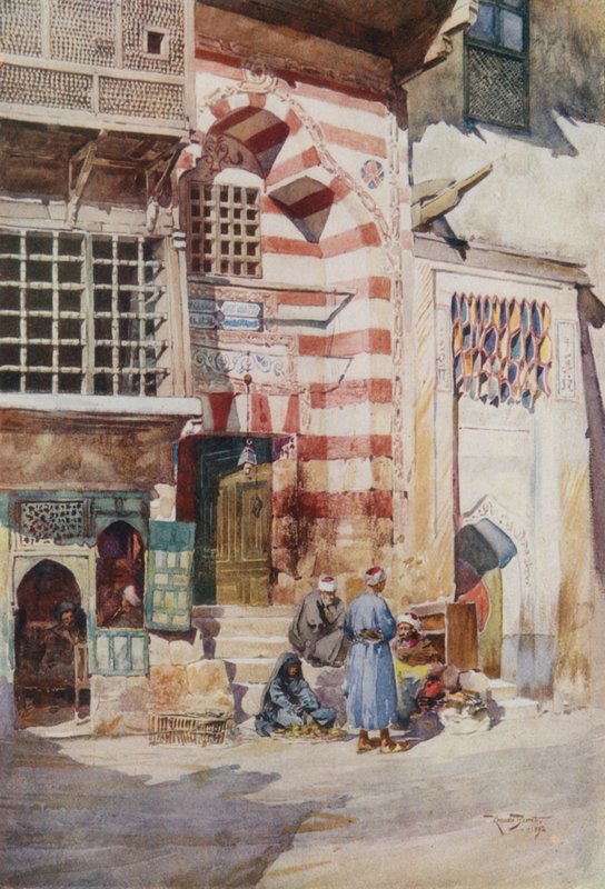 In a Cairene Street by Walter Spencer Stanhope Tyrwhitt
