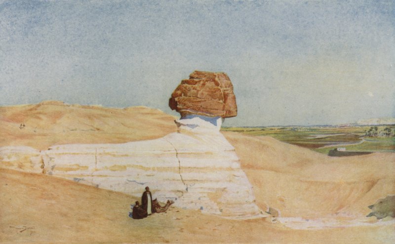The Sentinel of the Nile by Walter Spencer Stanhope Tyrwhitt