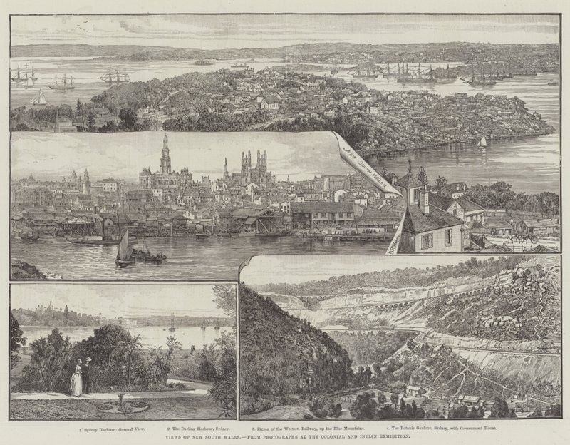 Views of New South Wales by Warry
