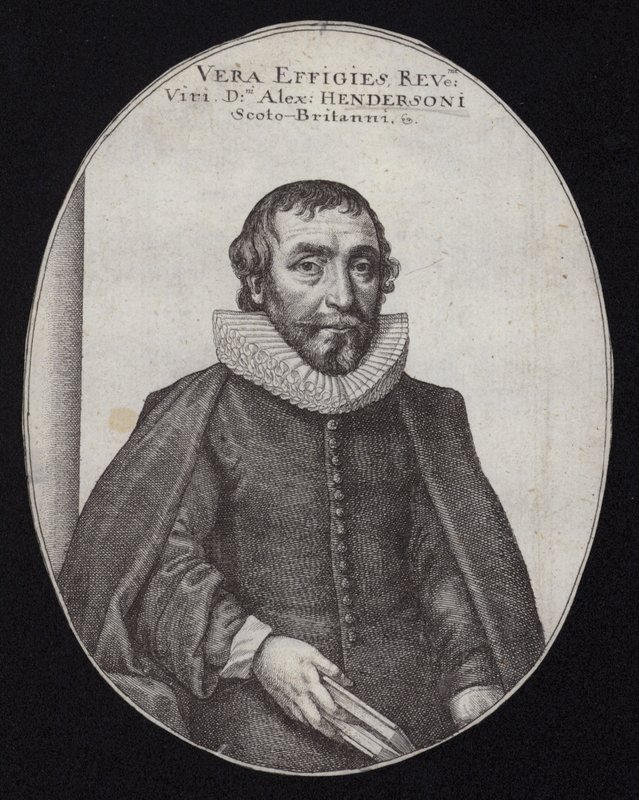 Reverend Alexander Henderson by Wenceslaus Hollar