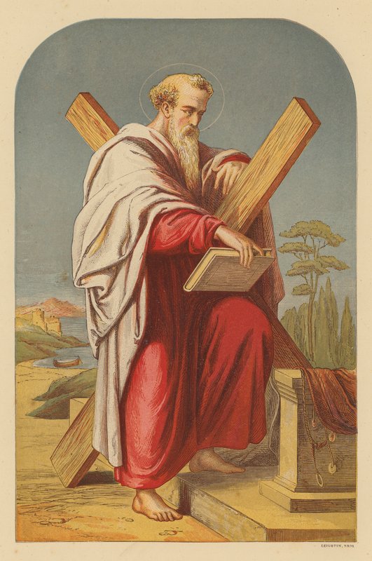 St Andrew by Wilhelm Kandler