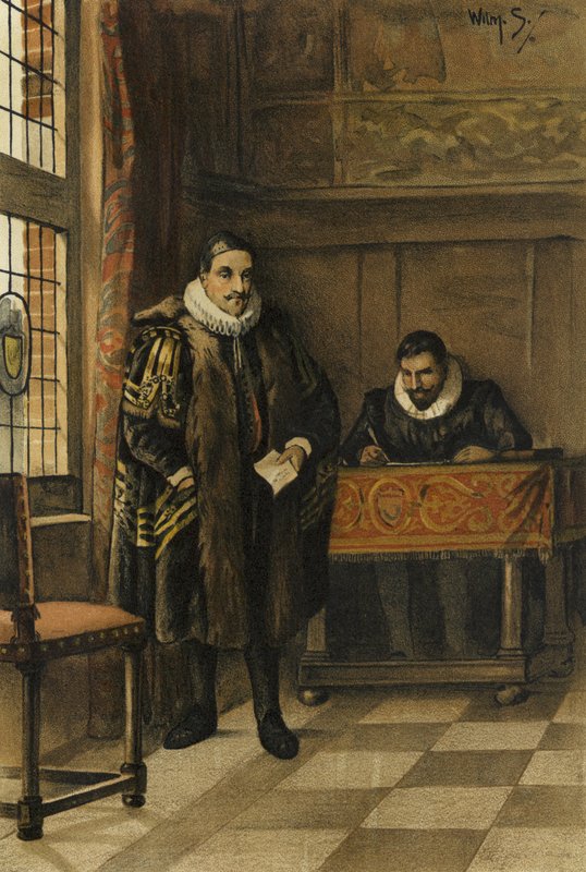Prince William of Orange in His Cabinet by Willem II Steelink