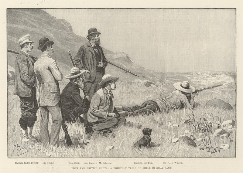 Boer and British Shots, a Friendly Trial of Skill in Swaziland by William Barnes Wollen