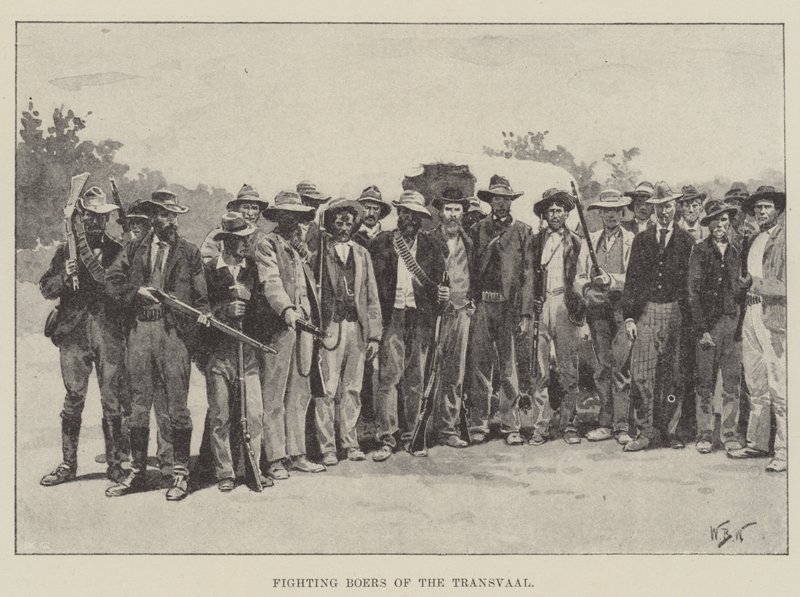 Fighting Boers of the Transvaal by William Barnes Wollen