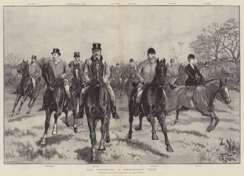 The Pytchley, a Wednesday Meet by William Barnes Wollen