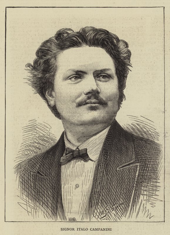 Signor Italo Campanini by William Biscombe Gardner
