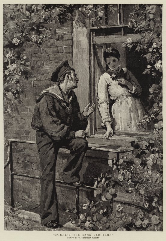 Spinning the Same Old Yarn by William Christian Symons