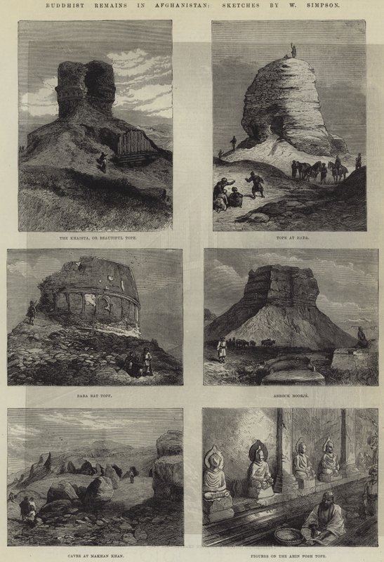 Buddhist Remains in Afghanistan by William Crimea Simpson