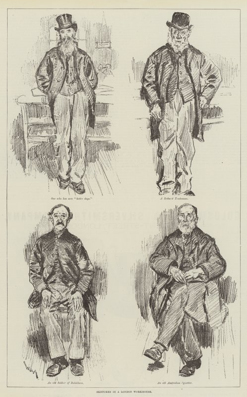 Sketches in a London Workhouse by William Douglas Almond