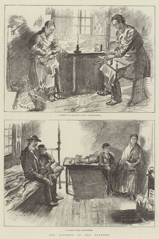 The Distress in the East-End by William Douglas Almond