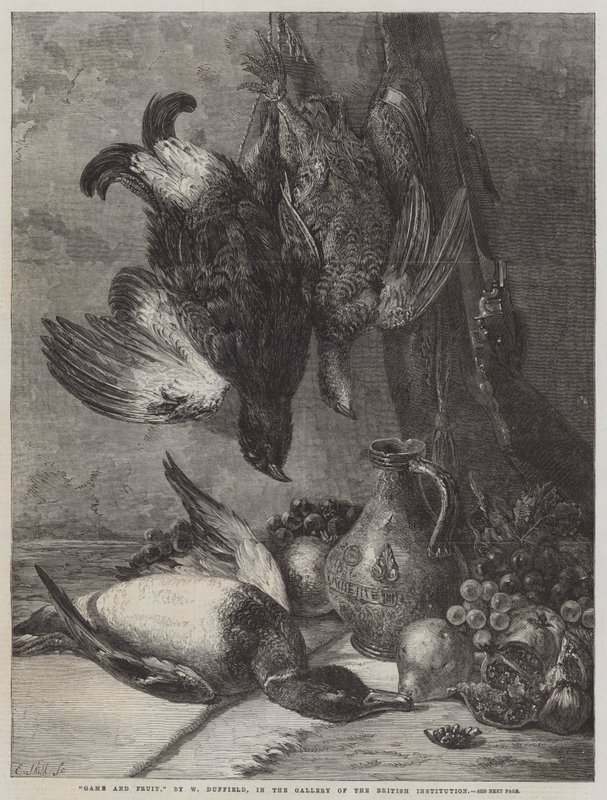 Game and Fruit by William Duffield