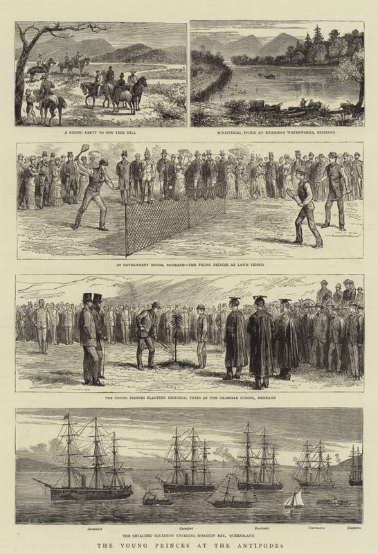 The Young Princes at the Antipodes by William Edward Atkins