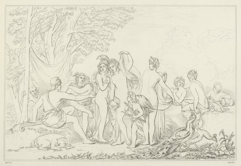 The Judgement of Paris by William Etty