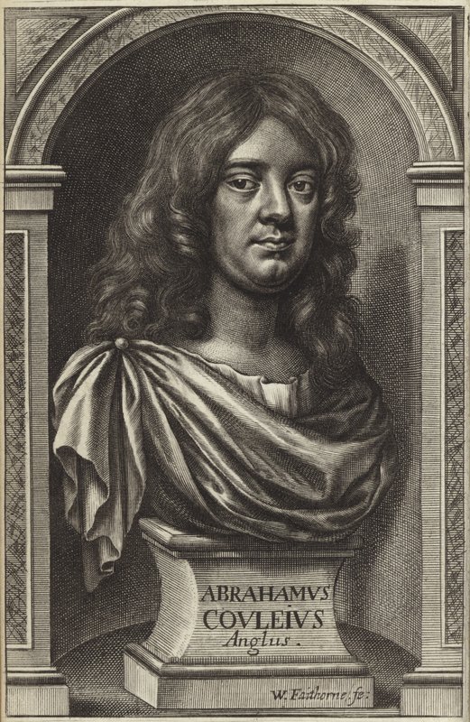 Abraham Cowley by William Faithorne