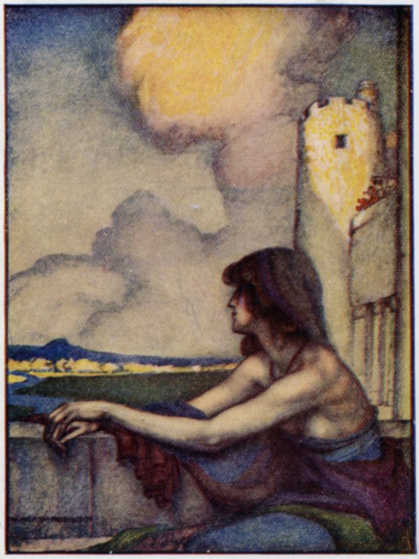 Into the Sleeping Heart of Helen There Came Remembrance by William Heath Robinson