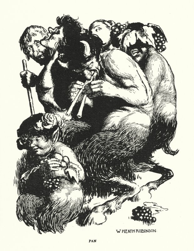 Pan by William Heath Robinson
