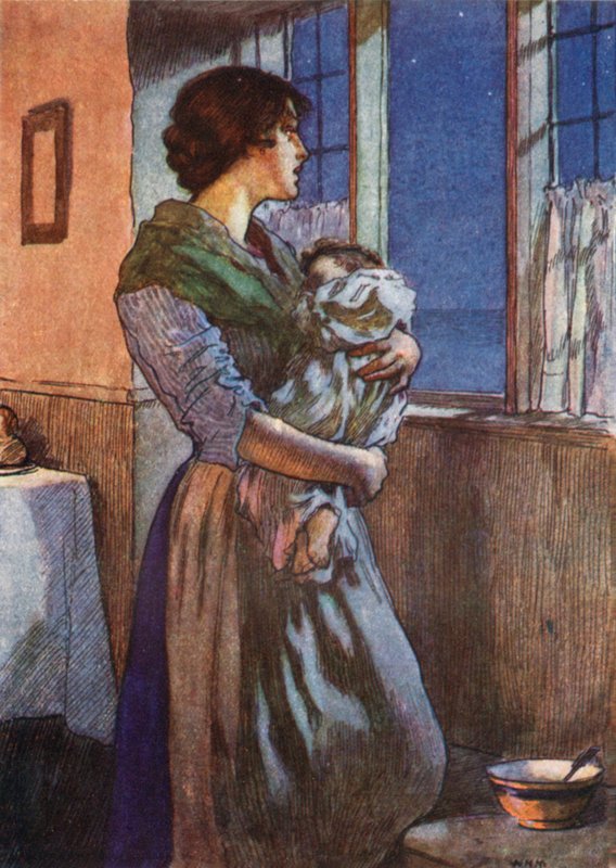 Sweet and Low by after William Henry Margetson