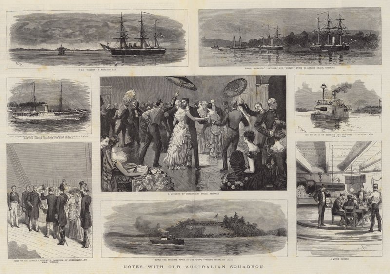 Notes with our Australian Squadron by William Lionel Wyllie