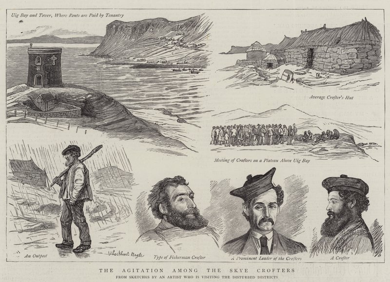 The Agitation among the Skye Crofters by William Lockhart Bogle