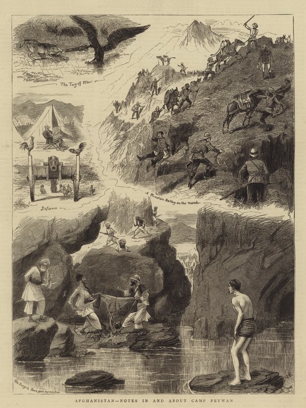 Afghanistan, Notes in and about Camp Peywan by William Ralston