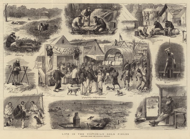 Life in the Victorian Gold Fields by William Ralston