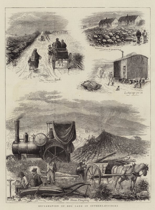 Reclamation of Bog Land in Sutherlandshire by William Ralston