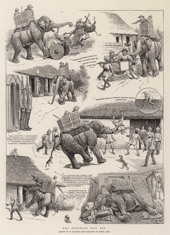 The Elephant Who Did by William Ralston