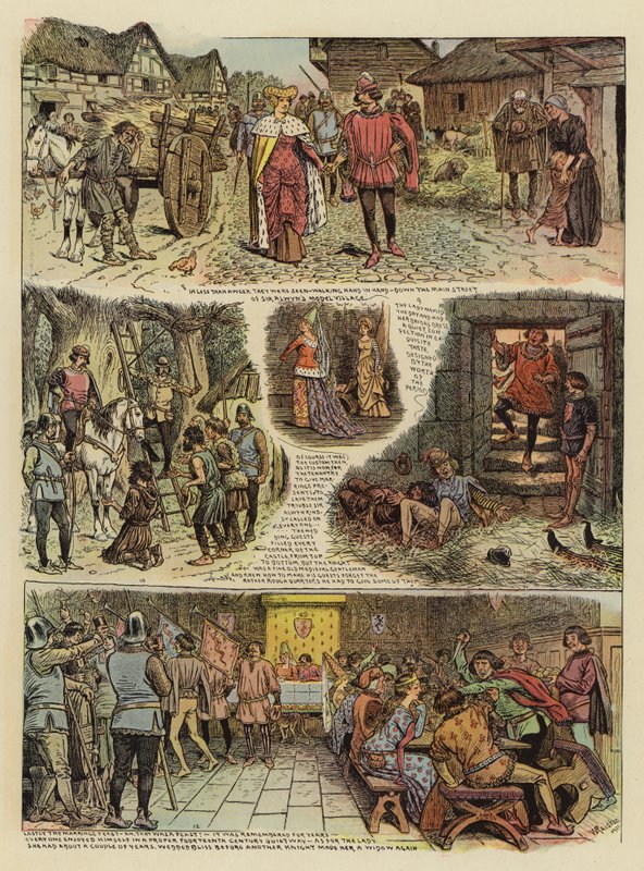 The Knight and the Lady by William Ralston