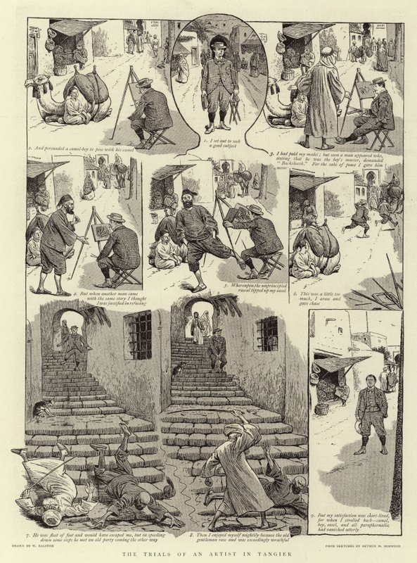 The Trials of an Artist in Tangier by William Ralston