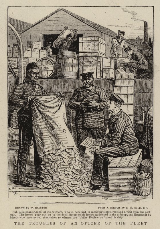 The Troubles of an Officer of the Fleet by William Ralston