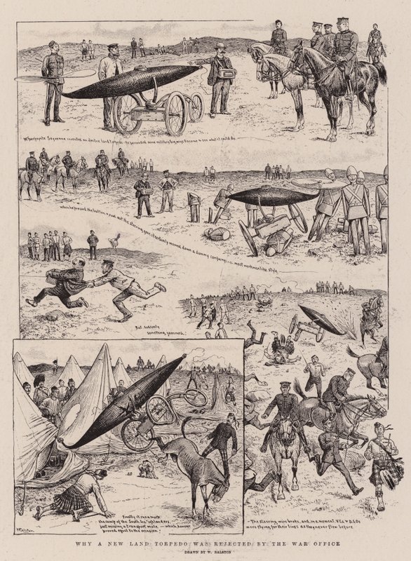 Why a New Land Torpedo was rejected by the War Office by William Ralston