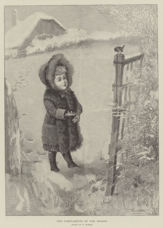 The Compliments of the Season by William Shakespeare Burton