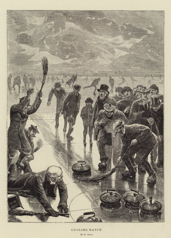 Curling Match by William Small