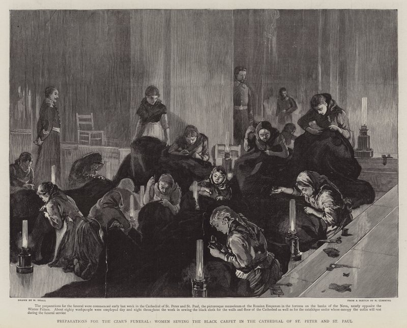 Preparations for the Czar