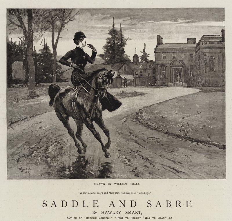 Saddle and Sabre by William Small
