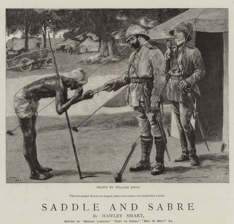 Saddle and Sabre by William Small