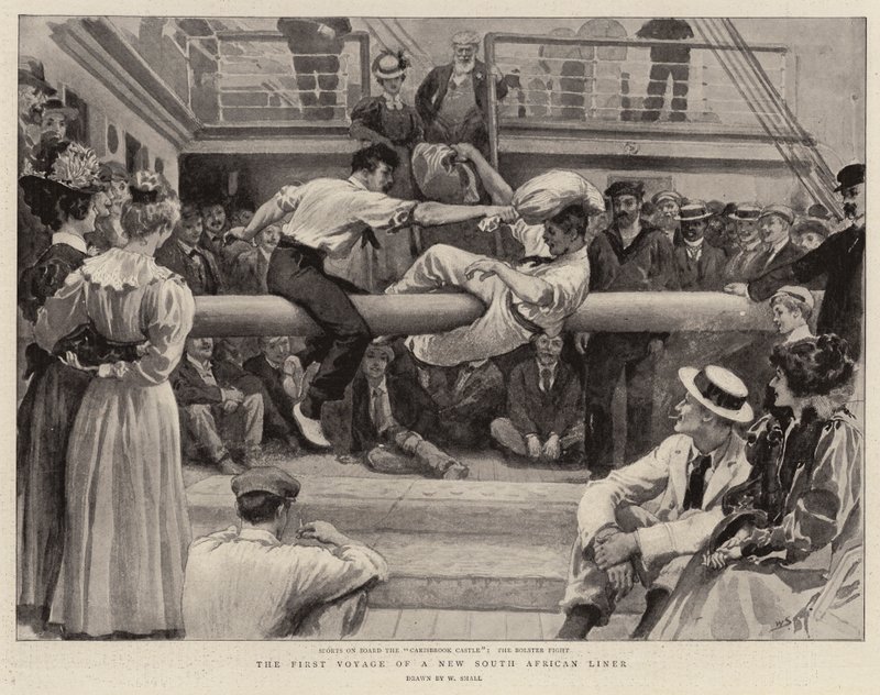 The First Voyage of a New South African Liner by William Small