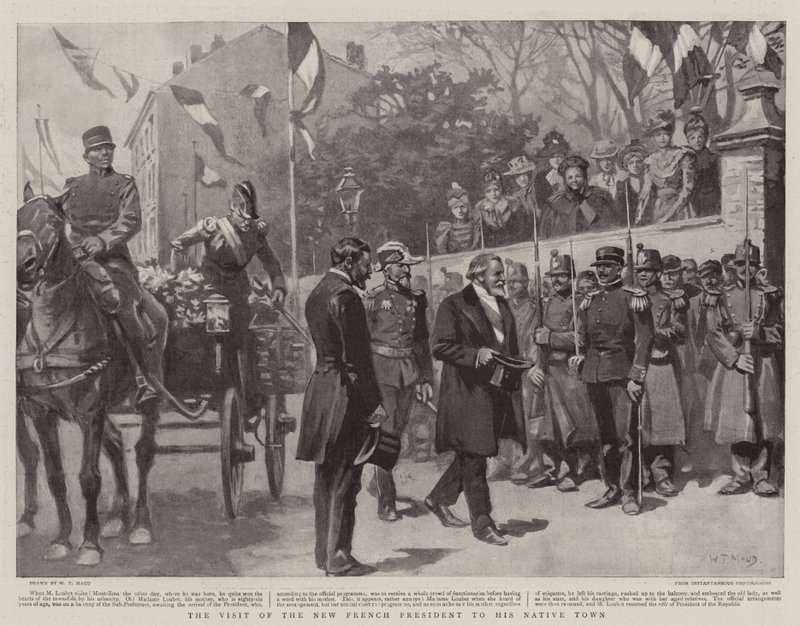 The Visit of the New French President to his Native Town by William T. Maud