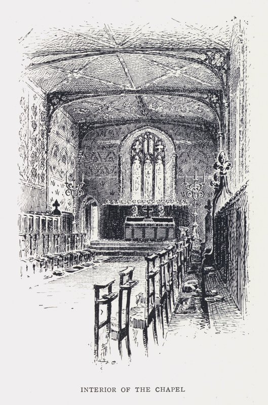Interior of the Chapel by William Alexander Ansted