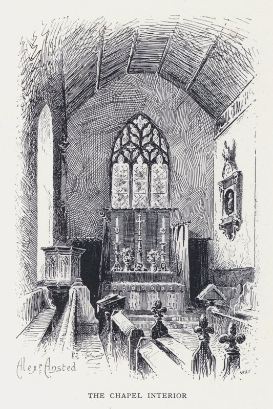 The Chapel Interior by William Alexander Ansted