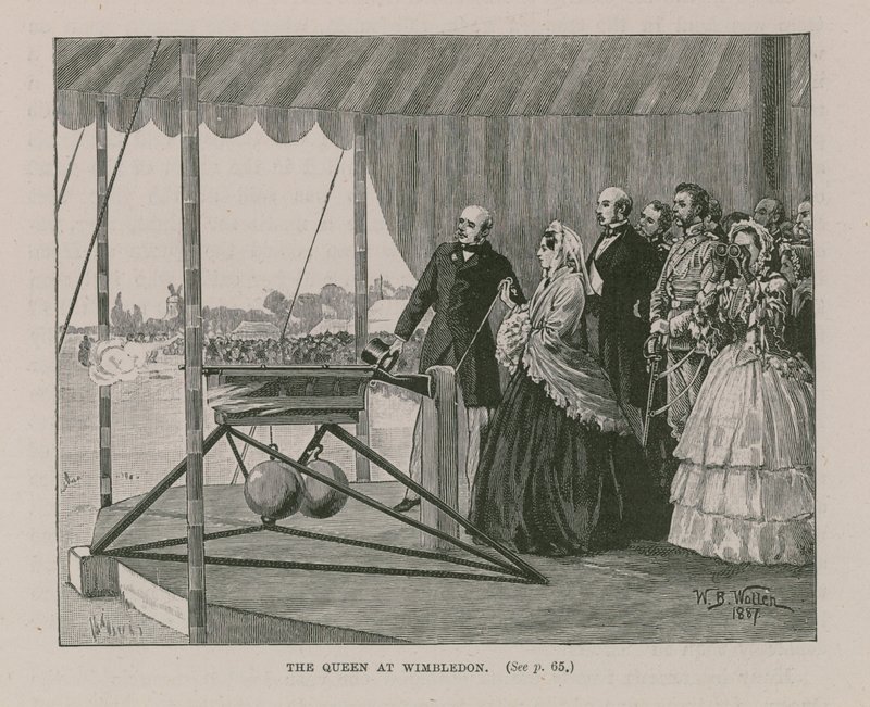 Queen Victoria at Wimbledon by William Barnes Wollen