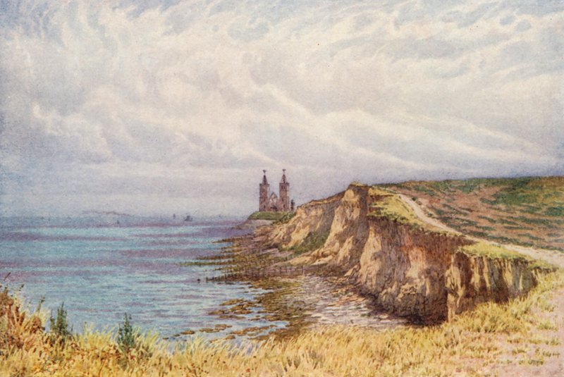 Reculver from the West by William Biscombe Gardner
