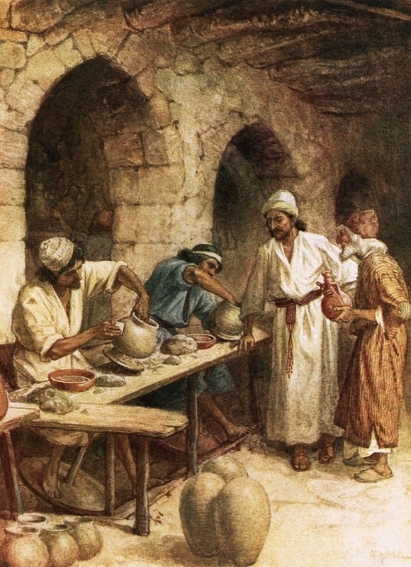 Jeremiah and the Potter by William Brassey Hole