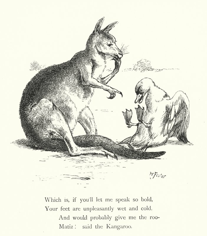The Duck And The Kangaroo by William Foster